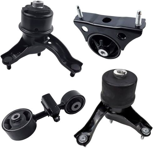 مجموعة نقل محرك المحرك الخلفية الأمامية يمين مجموعة 4pcs متوافقة مع تويوتا هايلاندر 2.4L 2WD 2001 2002 2003 استبدال A7299 A4212 A4210 A4207 in Kuwait