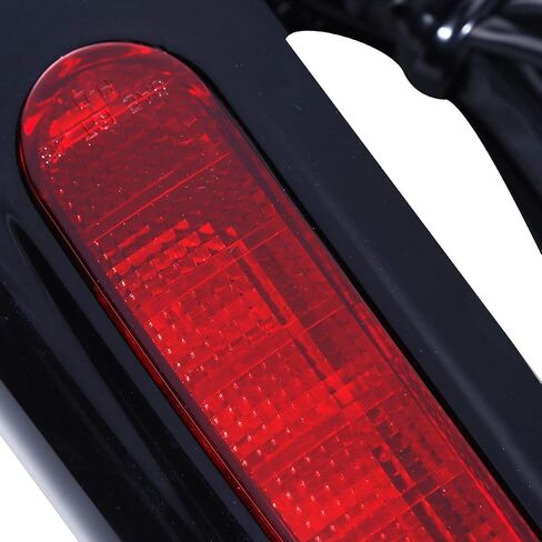 XFMT Fender Fender Extension Kit With Brake/Running/Turn LED LID لـ Harley Touring Road King Electra Street Glide 2009-2013 (Smoke Lens) in Saudi Arabia