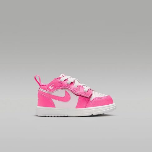 Jordan 1 Low Alt Baby/Toddler Shoes (DR9747-661 ، Pink Foam/Summit White/Hyper Pink) in Saudi Arabia