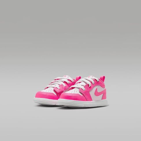Jordan 1 Low Alt Baby/Toddler Shoes (DR9747-661 ، Pink Foam/Summit White/Hyper Pink) in Saudi Arabia