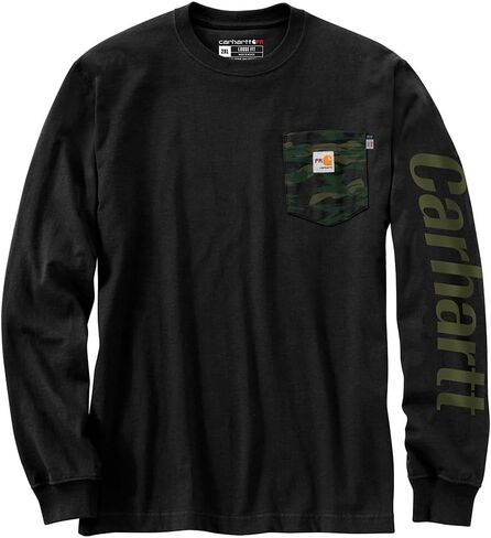 Carhartt Men's Flame Resistant Force Loose Fit Lightweight Camo Graphic T-Shirt in Saudi Arabia