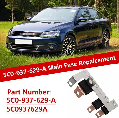 Main Fuse 200 amp for Volkswagen Jetta 2011-2018 for Volkswagen Passat 2012-2015 Fuse Fuse Fuse Respion 5C0937629A 5C0-937-629-A 1PCS in Saudi Arabia