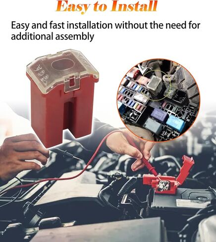 2 pcs 50 amp fuse fits for nissan/infiniti toyota subaru altima m37 m56 Q70 etc.fl 50a es-type-p ، replist 927-1050 9271050 82233073071073071070707070-C9960 24370C960 90982-08307 in Saudi Arabia