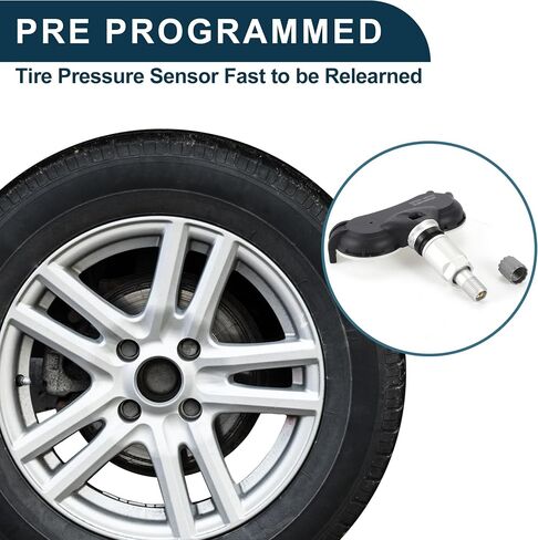 Tire Pressure Sensor for Kia Rio 2012-2017 433MHz No.529333M000 Tire Pressure Monitoring Sensor 4 Pc in Saudi Arabia