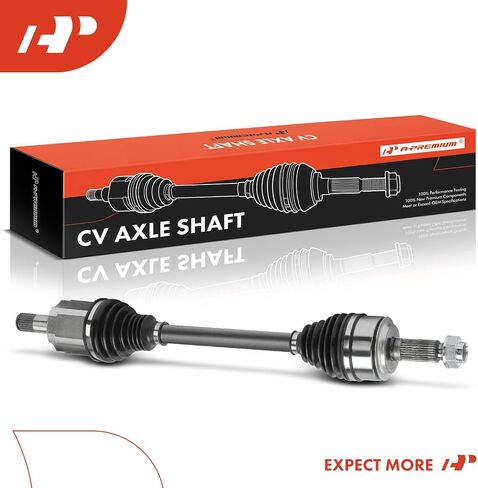 A-Premium Pair (2) Front CV Axle Shaft Assembly Compatible with Honda Civic 2019-2020, 2.0L, Manual Transmission, Driver and Passenger Side, Replace# 44305TEXY01 in Saudi Arabia