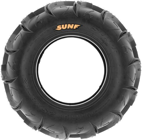 Sunf 27x9-12 27x9x12 Mud V على شكل ATV UTV Muddy Tyre 6 PR Tubeless-A048 in Saudi Arabia