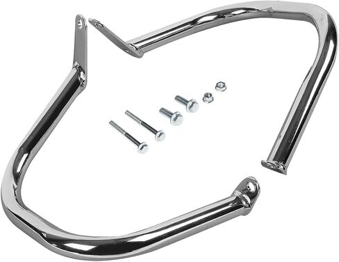 TCT-MOTORPARTS 1'' Chrome Engine Guard Highway Crash Bar Fit for Yamaha Vstar Dragstar 400/650 Classic 1998-2016; Vstar Dragstar 400/650 Custom 1997-2016 in Saudi Arabia