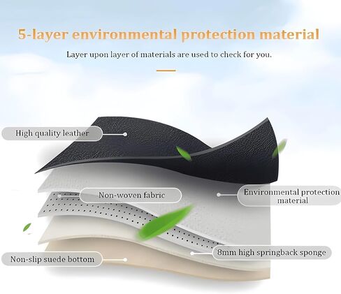 Customize All-Weather Protection Luxury Leather Floor Mats for Cars, SUVs, and Trucks According to Automotive Model (3D Black Floor Mats) in Saudi Arabia