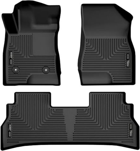 Husky Liners Weatherbeater Floor Mats | Fits 2024-2025 Buick Envista; 2024-2025 Chevrolet Trax | Front & 2nd Row, 3-pc Black - 99261 in Kuwait
