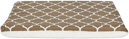 MidWest Homes for Pets Quiet Time Teflon Defender Dog Beds; Pet Beds Designed to Fit Folding Metal Dog Crates, Brown & White Geometric Pattern, 30-Inch in Kuwait