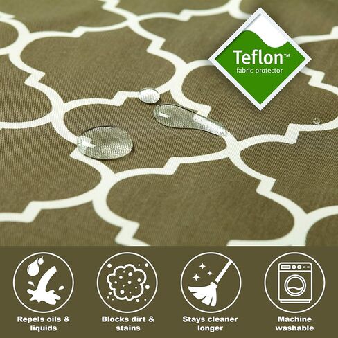 MidWest Homes for Pets Quiet Time Teflon Defender Dog Beds; Pet Beds Designed to Fit Folding Metal Dog Crates, Brown & White Geometric Pattern, 30-Inch in Kuwait