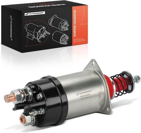 A -Premium Starter الملف اللولبي المتوافق مع شيفروليه ، Freightliner ، GMC ، الحصاد الدولي ، شاحنة Kenworth & Sterling - C7500 Kodiak ، P30 ، FC80 ، FL50 ، C6500 TOPKICK ، 2554 ، 3800 ، K300 ، A9500 in Saudi Arabia