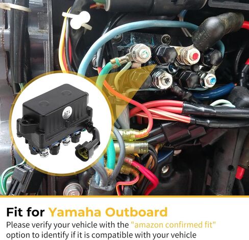 3 Pin Trim Relay for Yamaha Outboard 2 Stroke Engine 25HP 60HP 70HP 75HP 80HP 85HP 90HP 150HP 200HP 225HP 250HP D150HP L150HP L200HP L225HP L250HP 4 Stroke F20HP F25HP F45HP FT25HP 61A-81950-00-00 in Saudi Arabia