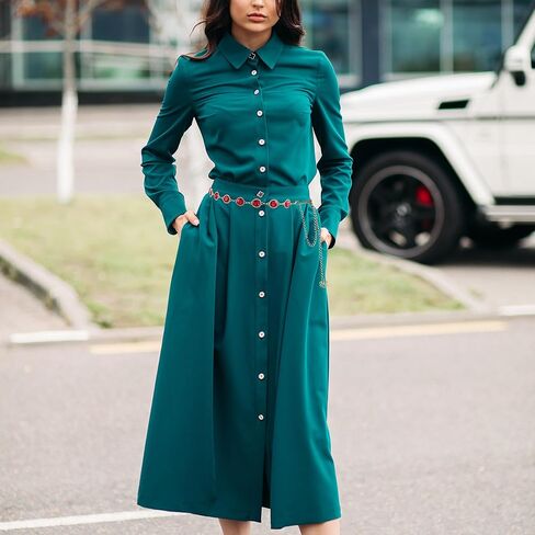 Chain Belt for Women Gold Metal Waist Chain Adjustable Vintage Waist Link Belts Chain Belts for Dress in Saudi Arabia