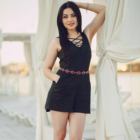 Chain Belt for Women Gold Metal Waist Chain Adjustable Vintage Waist Link Belts Chain Belts for Dress in Saudi Arabia