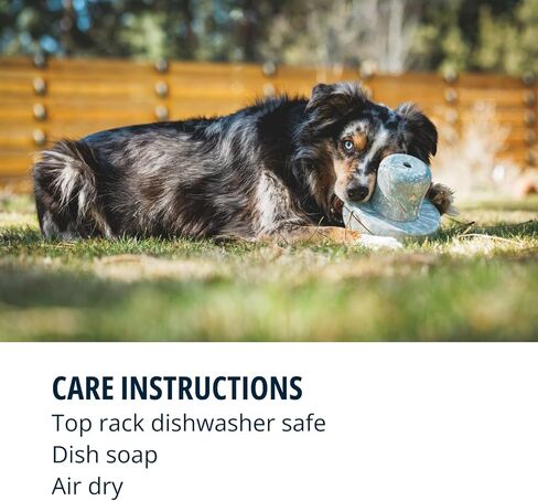 Ruffwear، لعبة Porcini، لعبة إثراء الكلب ووحدة التغذية البطيئة، المنشور الأزرق in Kuwait