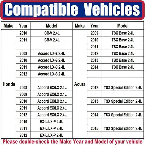 قطعتان 2349091 2344462 مستشعر O2 المنبع والمصب متوافق مع 2008-2012 Honda Accord 2.4L، متوافق مع 2009-2014 Acura TSX 2.4L استبدال #36531R40A01 36532R40A01 in Kuwait