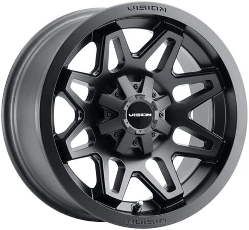 Vision 416 Seven UTV 12x8 4x156-10.2mm Matte Black Wheel Rim 12 "inch in Saudi Arabia