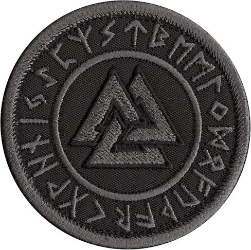 Multicam Valknut Viking Norse Runic Heathen Pagan Odin God Rune Morale التكتيكية السحابة التصحيح in Saudi Arabia