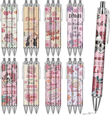 250th Anniversary Patriotic Merchandise - 24 Pcs 250 Year USA Birthday Gifts Ballpoint Pens Bulk Black Ink Smooth Writing America 4th of July Home School Office Decorations Items Ornaments in Saudi Arabia