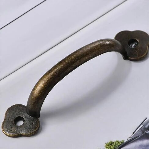Pulls Handles 20Pcs Chinese Style Knobs Drawer Pulls Antique Bronze Cabinet Handles Zinc Alloy Door Handles Hardware Fittings for Drawer Closet Cupboard Kitchen(79mm-Gold) in Saudi Arabia