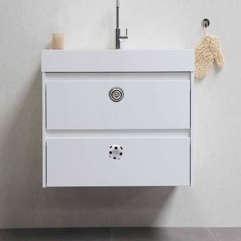 Perilla Home Printed Ceramic Knobs for Cabinet Vintage Kitchen - Set of 8 Assorted Decorative Cupboard Door & Wardrobe Drawer Pulls Chrome Hardware Handle Mix Design Knobs (White & Black) in Kuwait
