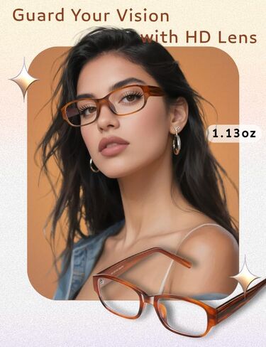 Narrow Rectangular Blue Light Glasses Anti Eyestrain Computer Glasses for Screen,Scholar Chic Style for Women in Saudi Arabia