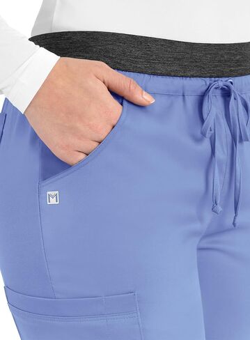 Maevn Matrix Full Heather Elastic Waistband Jogger Scrub Pant in Saudi Arabia