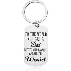 ABTOLS Fathers Day Keychain Gifts From Son Daughter in Kuwait