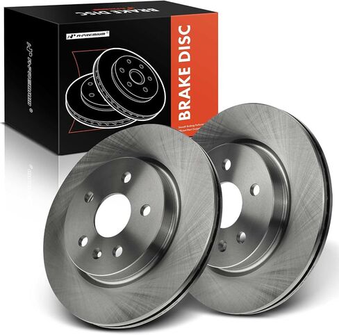 A-Premium 12.40 inch (315mm) Rear Vented Disc Brake Rotors Compatible with Select Chevy, Buick, Cadillac and Saab Models - Camaro, Impala, Malibu, 9-5, Allure, LaCrosse, Regal, CT5, CT6, XTS, 2-PC Set in Saudi Arabia