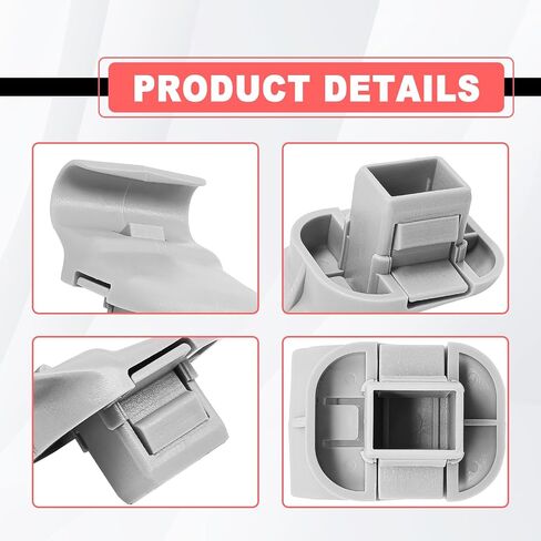 LC6269261B77 SUN VISOR Support Clip Retainer متوافق مع 2004-2009 MAZDA RX-8 CX-7 3 CX-9 5 6 ، 2PCS SUN SUN CLIP in Saudi Arabia