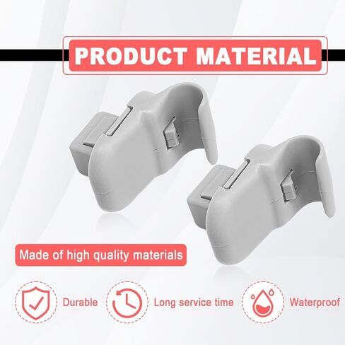 LC6269261B77 SUN VISOR Support Clip Retainer متوافق مع 2004-2009 MAZDA RX-8 CX-7 3 CX-9 5 6 ، 2PCS SUN SUN CLIP in Saudi Arabia
