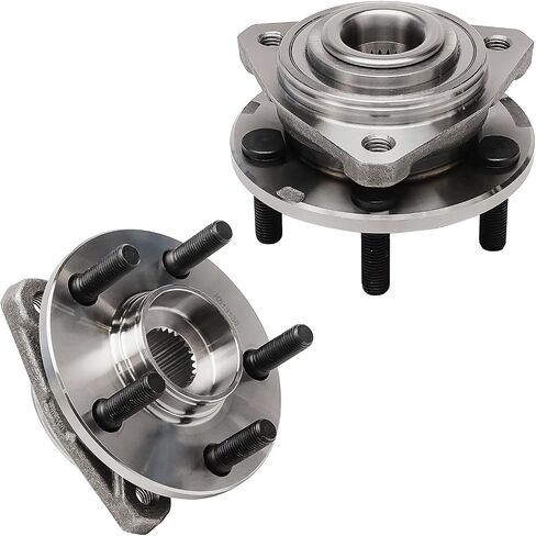 Detroit Axle - Pront 2PC Wheel Bearing Hubs لـ Chrysler Cirrus sebring Dodge Stratus Plymouth Breez in Saudi Arabia