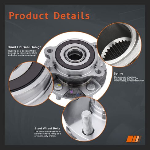 【زوج】 Drivestar 513257 محور العجلات الأمامية وتجميع الحامل لـ Toyota RAV4 2.4L 2006-08/2.5L 2009-11 ؛ لـ Toyota Prius V 2012-16 ؛ لـ Lexus HS250H 10-12 ؛ من أجل Scion XB 08-2015 ؛ لـ Scion TC 11-2016 ؛ ث/القيمة المطلقة in Saudi Arabia