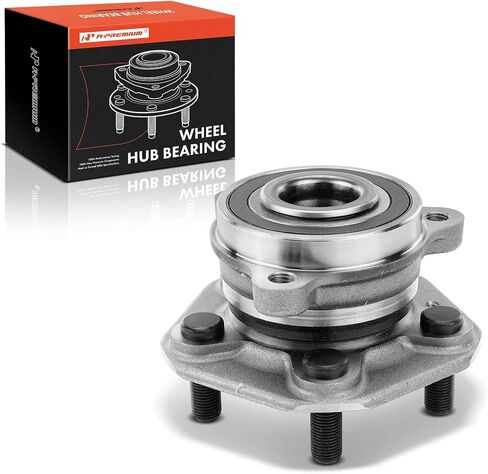 A-Premium Front Wheel Bearing and Hub Assembly with 5-Lug Compatible with Tesla 3 2018-2022, Y 2020-2022, AWD only in Saudi Arabia