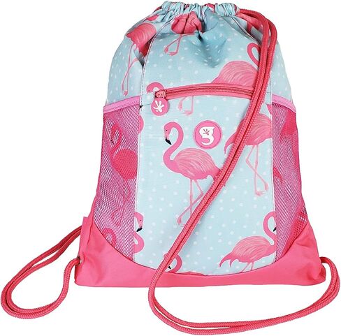 geckobrands Drawstring Backpack - Flamingo in Saudi Arabia