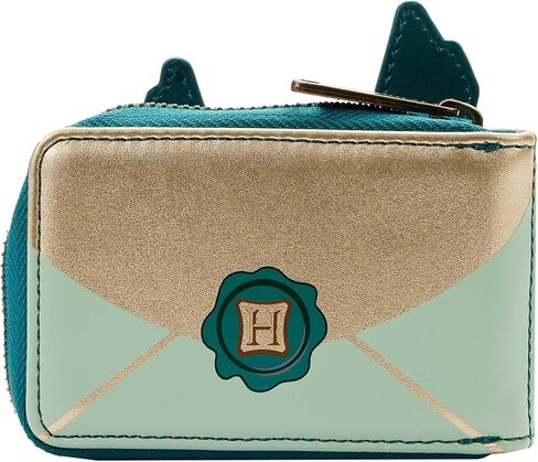 Loungefly Harry Potter Golden Hogwarts Accordion Wallet Standard in Saudi Arabia