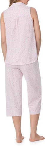 مجموعات Eileen West 2 قطعة للنساء - مجموعات صالة Capri Pajama Pajama أكمام in Saudi Arabia