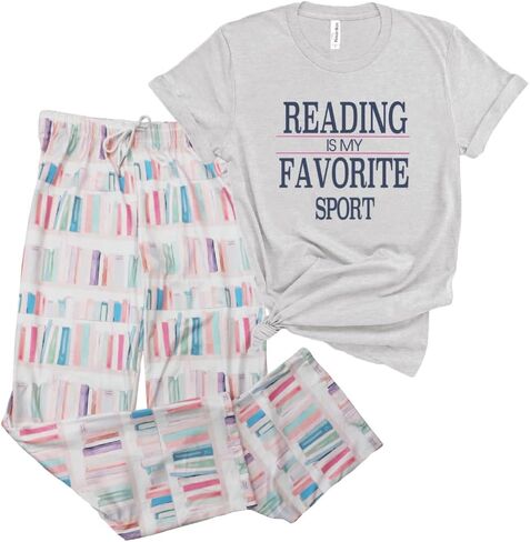 كتاب بيجامات للنساء ، بيجاما عاشق الكتب للنساء مجموعة in Kuwait