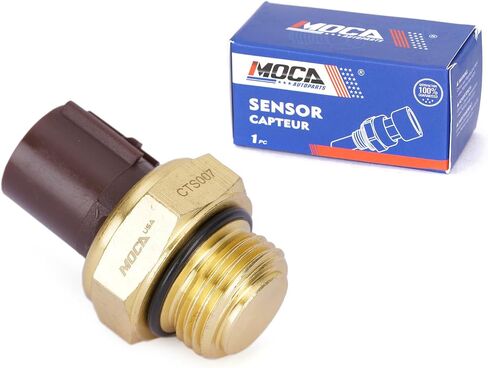 MOCA Coolant Temperature Sensor Fit 2004-2007 for Honda S2000 2.2L, 2000-2006 Insight 1.0L, 2002-2006 CR-V 2.4L, 2001-2005 Civic 1.7L, 2002-2006 for Acura RSX 2.0L, 04-05 TSX 2.4L, 1999-2003 TL 3.2L in Saudi Arabia