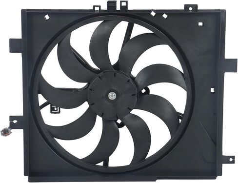 munirater Radiator Cooling Fan Plastic Replacement for Versa 2012-2019 Replacement for Micra 2015-2019 in Saudi Arabia