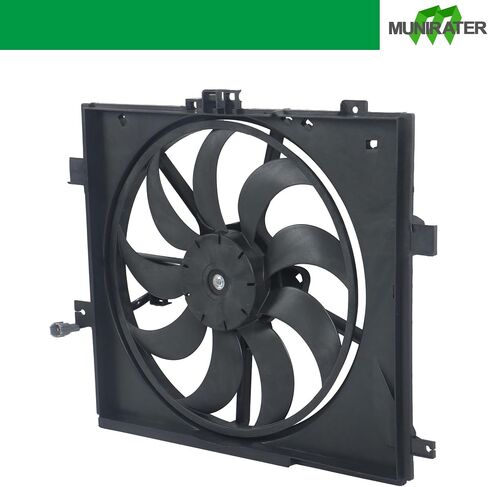 munirater Radiator Cooling Fan Plastic Replacement for Versa 2012-2019 Replacement for Micra 2015-2019 in Saudi Arabia