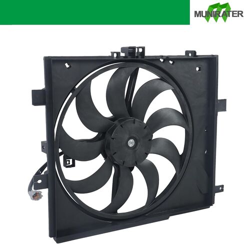 munirater Radiator Cooling Fan Plastic Replacement for Versa 2012-2019 Replacement for Micra 2015-2019 in Saudi Arabia