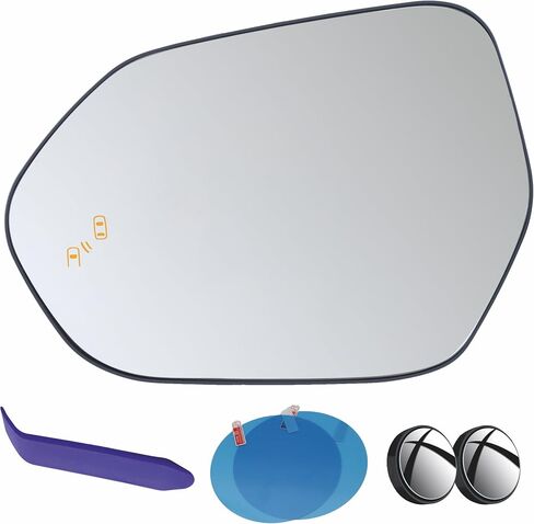 EAP Driver Side Mirror Glass Compatible with Toyota Camry 2018-2024, Corolla 2019-2025, Prius 2016-2022, Heated with Blind Spot 8790706170 8790733090 8796147410 TO1324141 in Saudi Arabia