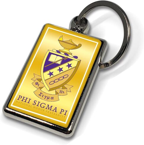 Phi Sigma Pi Fraternity Keychain Key Chain Ring Keyring Key Holder Novelty Keychain in Saudi Arabia