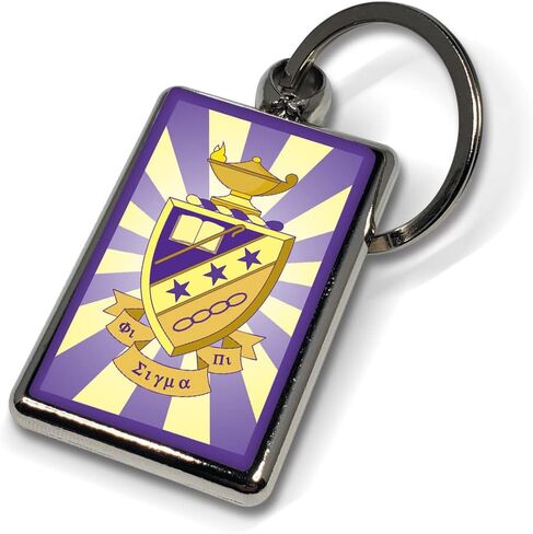 Phi Sigma Pi Fraternity Keychain Key Chain Ring Keyring Key Holder Novelty Keychain in Saudi Arabia