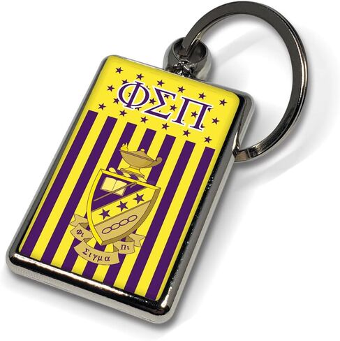 Phi Sigma Pi Fraternity Keychain Key Chain Ring Keyring Key Holder Novelty Keychain in Saudi Arabia