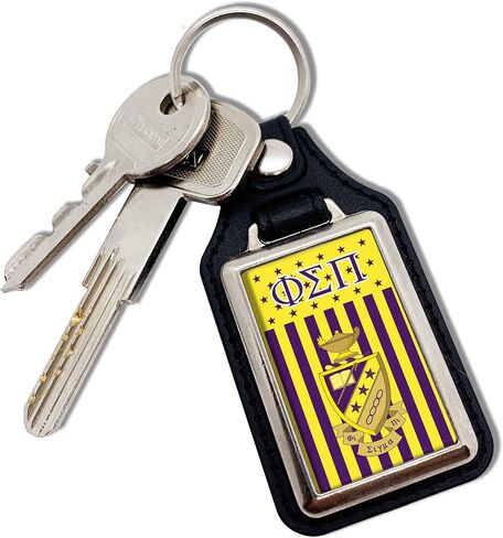 Phi Sigma Pi Fraternity Keychain Key Chain Ring Keyring Key Holder Novelty Keychain in Saudi Arabia