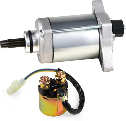 Starter Motor-Honda Rancher 420 Accessories & PowerSports Parts for TRX420/Foreman 500/Pioneer 500- يحل محل 31200-HP5-601 ، 31200-HR0-F01 ، 31200-HN5-M01 ، 31200-HN5-671 in Kuwait
