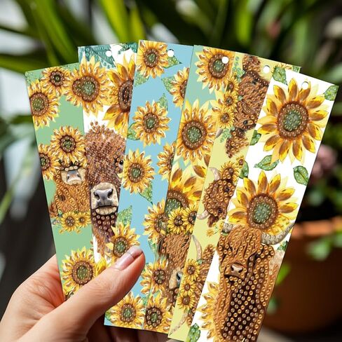 10pcs Cat Paw 5d Diamond Art Lagmarks لطيف مرجعية Diamond Diy مع مرجعية مرجعية مع أحجار وحدات الحشرات الشراعية المزيج المرجعية الكريستالية للمبتدئين الحرف المبتدئة للمكتب المنزلي للبالغين in Saudi Arabia